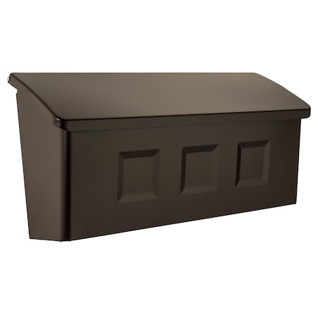 Architectural Mailboxes Mailbox, Rubbed Bronze, Wall Mount, Small 2689RZ